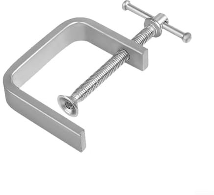 Abrazadera G de alta resistencia para carpintería, adecuada para metal, plástico, losas de piedra (0-50 mm)