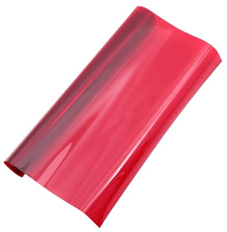 Farbfilter 100x40x0,1cm aus PET für Fotografie und Video | Sonnenuntergangseffekt, Farbsättigung, Stabile Farbtemperatur, für Bühnenakzentlicht und Schreibtischlampen