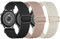 TUCOMO Lot de 3 bracelets élastiques en nylon compatibles avec Amazfit Bip 6/Bip 5/GTR 4/GTR 3/GTR 3 Pro/GTR 2/2e/GTR 47 mm de 22 mm pour Amazfit Balance/Cheetah Pro, homme et femme, Nylon