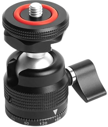 Sphärische PTZ Ballhead Stativkamera Link Bracket Lampenhalter Basisadapter Schwarz