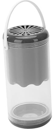 WOONEKY Transparent Moisture Absorber Box with Holder for Wardrobe and Closet Reusable Dehumidifier Container Efficient Humidity Absorption to Protect Fabrics and Prevent Dampness in Home