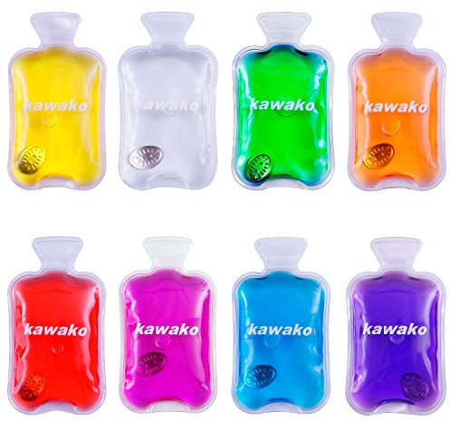 Bütic GmbH Taschenwärmer 8er Set Multicolor - Wärmflasche - Handwärmer Heizpad Wärmepad Firebag Wärmekissen