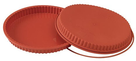 070088 Silikon Backform Kuchen, Stern, 26cm Durchmesser x 3cm Höhe