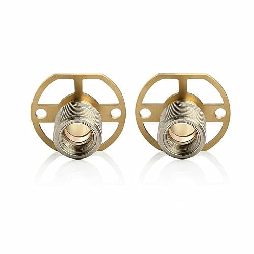 Pair of BSP Wall Mounting Bar Valve Fixing Brackets for Bar Shower Or Bath Mixer Tap