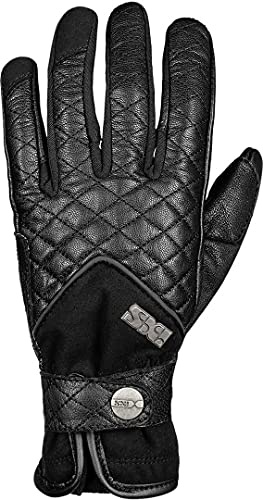 IXS Classic Roxana 2.0 Damen Motorradhandschuhe (Black,2XL)