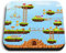 1 x Square MDF Fridge Magnet - Arcade Videogame Platform Game 44138