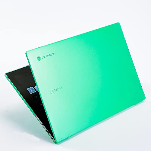 mCover Funda compatible solo para computadoras portátiles Samsung Galaxy Chromebook Go XE340XDA XE345XDA de 14 pulgadas 2021 ~ 2022 (no es compatible con ningún otro modelo Samsung), color verde