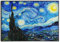 JOPRICO Vincent Van Gogh Druck - Sternennacht Größe 50x70 cm | 20x28 inch