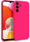 MyGadget Coque pour Samsung Galaxy A14 5G - Case TPU Souple & Soft avec Doublure Microfibre - Cover Protection Extra Fine & Légère Rose Foncé