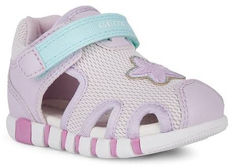 Geox B Sandal Iupidoo Gir, Bambina, Rosa Lilla, 21 EU