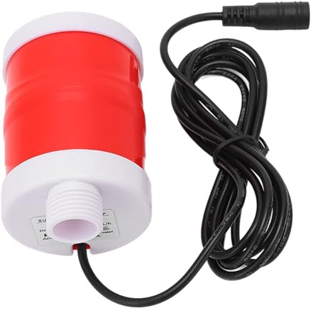 Pompe Submersible 12V 20W, 700L/h Moteur sans Balais Cc 6m Ascenseur de Décharge pour la Maison Aquarium Camping en Plein Air