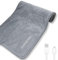 Yanmucy USB Heating Pad Portable Graphene Electric Heating Pad 5V Machine Washable Soft Warmer Pads for Back Neck Cramps Menstrual Pain Relief 12x24 (Grey)