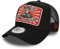 New Era A-Frame Mesh Trucker Cap - HOT Rod schwarz