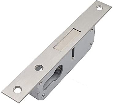 Cerradura de embutir, cerraduras de embutir, caja de cerradura de marco de puerta estrecha, cuerpo de cerradura de lengüeta única, puerta de madera, cerradura de puerta de hierro, cerradura de cuerp