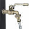Universal Garten Wasserhahn,Gartenhahn 1/2 Zoll Messing Wasserhahn Garten Antik Kugelhahn Außenhahn Außenauslass Wasserhahn,Bronze