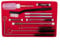 EXTRWORY 23-teiliges Airbrush-Spritzpistolen-Reinigungs-Reparatur-Werkzeug-Set, Schwerkraft-Farbdetail-Set, Luft-Farbspritzpistolen-Reinigungsbürste