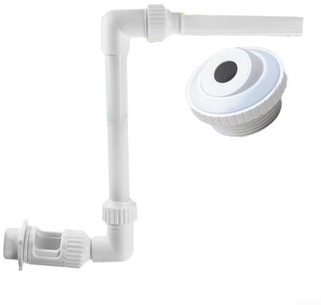 Piscina Cascata Fontana Kit PVC Caratteristica Acqua Spay Piscine Decorazioni Spa Facile Installare Piscina Accessori