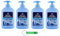 4x Felce Azzurra Seife Sapone Liquido Classico - Flüssigseife mit Unverwechselbarer Duft - Ideal für Hände und Gesicht 300ml + Beni Culinari Kostenloser Schlüsselanhänger