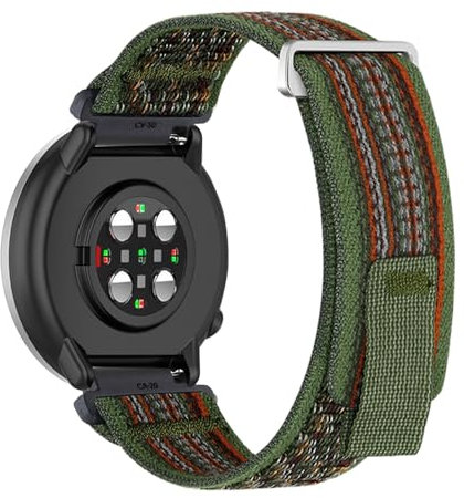 KUWAI Sport Armband Kompatibel mit Polar Unite/Pacer Armbänder, Stoff Nylon Verstellbare Atmungsaktive Ersatzarmband für Polar Unite/Pacer Uhrenarmband für Damen Herren Sportarmband (35)