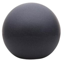 8 seasons design Solar Kugelleuchte 40 cm Shining Globe (anthrazit) LED warmweiß, Dämmerungssensor – wetterfest – Solarlampe für außen (Garten, Terrasse, Balkon) – robust & langlebig