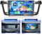 Hikity 4G+64G Android 15 Radio Coche para Peugeot 508 2012-2016 Autoradio 2 DIN Wireless Carplay Android Auto 9 Pulgadas Pantalla Táctil con GPS WiFi FM/RDS 32EQ Cámara Mic