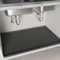 Tappetino sotto il lavandino, rivestimento impermeabile in silicone per armadietti, con fondo antiscivolo, tappetino protettivo per cucine o garage (86 x 56 x 2,5 cm)