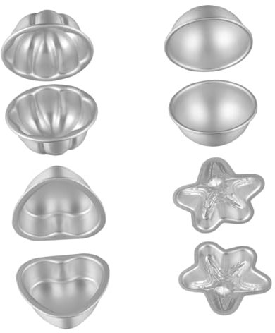 Housoutil 4satz Badebombenformen Aus Aluminiumlegierung Backformen Für Badebomben Formen Für Badebomben Badebombenformen