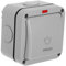 BESTYASH Interruptor Exterior para Control de Puertas y Pulsador de para Baños y Sistemas de Timbrado