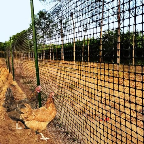 Gartenzaun Tierbarriere Außensicherheitszaunrolle Hund Huhn Katze Wiederverwendbarer Kunststoff-Sicherheitsgebäudeschirm(1.2x50m(4x164ft))