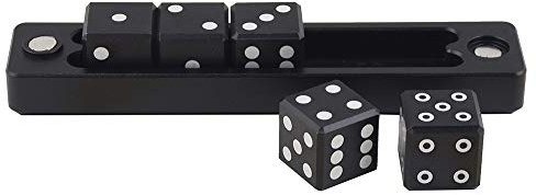 Ultra Pro Gravity Dice D6 - Black - Set of 5 Dice