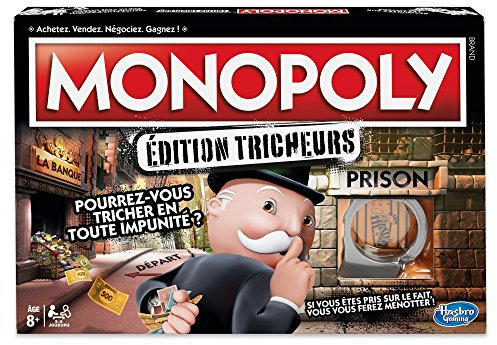 Monopoly Dreiecks, Gesellschaftsspiel, Brettspiel für die Familie, französische Version, ab 8 Jahren