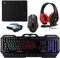 HND Clavier Souris pour Nintendo Switch PGM + Casque Gamer + Tapis + Adaptateur Convertisseur Pro