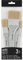 Liquitex pinceaux pour peintures acryliques Basics Set DE 3 Soie DE Porc Naturelle, Plastique