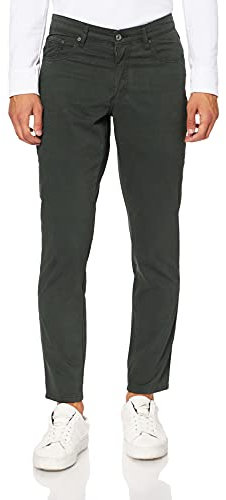 HACKETT LONDON Mens Trinity 5 Pkt Pants, 682FOREST Green, 44W/30L