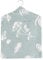Jolee Fabrics Premium Patterned Oilcloth Peg Bags with Wooden Hanger - Water Resistant Peg Bag, Clothes Clip Storage Perfect for Any Washing Line (Duck Egg Moorland Peg Bag)