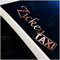 Finest Folia Frontscheibenaufkleber Schriftzug Zicken Taxi Aufkleber für Windschutzscheibe Heckscheibe Frontscheibe Auto Fahrzeug Dekor Sticker FS135 (Rosegold Chrom, Außenklebend)