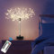Lixada LED Baumlicht, Bonsai Baum Licht Tabellen Lampe,Lichterbaum, Flexible Zweige Baumlicht für Haus Party Hochzeit Festival Weihnachts Dekorationen