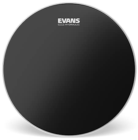 Evans Drum Heads - Snare Drum Head - B13HBG - Hydraulisches schwarz beschichtetes Schlagzeugfell - 13 Zoll