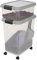 Yorkshire Homeware Storage Containers – 3Pcs Set Plastic Food Storage Containers –Dispenser Food Easy to Use – Ideal for Pet, Dog, Cats Food Grey