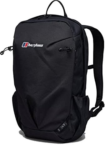Berghaus Unisex Logo 24/7 25l Laptop Hülle Daysack Rucksack Rucksack - Schwarz