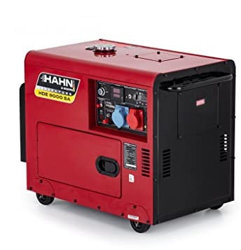 Diesel Stromerzeuger 7 kW/230V, 7 kW/400V – Leiser Notstromaggregat mit 15L Tankvolumen & E-Start – Für Industrie, Gewerbe & Notstromversorgung