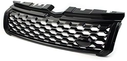 GRFIT KüHlergrill Auto-Frontgrill-Grill Für Land Für Rover Für Range Für Rover Für Evoque 2010–2018 Zierleiste Kompatibel