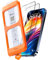 TOCOL 2 Piezas Protector Pantalla para iPhone 15 Pro, Alineación Automática para Una Instalación Rápida, Sin Burbujas, Cristal Templado de Dureza 9H+Inastillable, HD Transparente