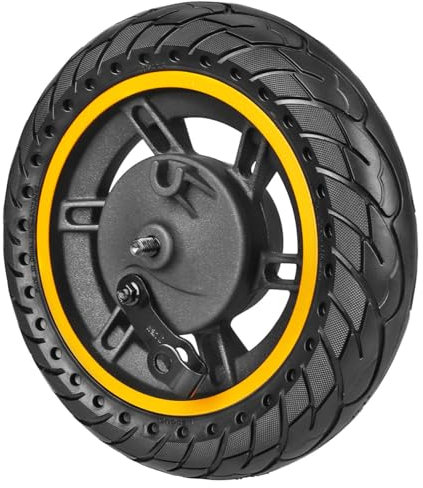 myBESTscooter - 10-Zoll-Felge mit Vollgummireifen für Segway Ninebot G30 Max Elektroroller, Gummireifen 10 * 2,5