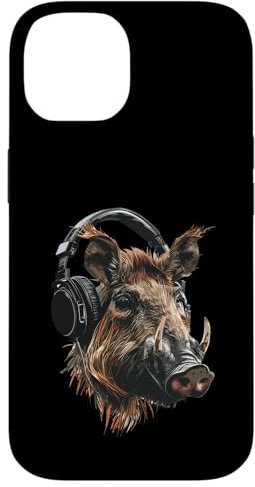 Custodia per iPhone 14 Cuffie Warthog