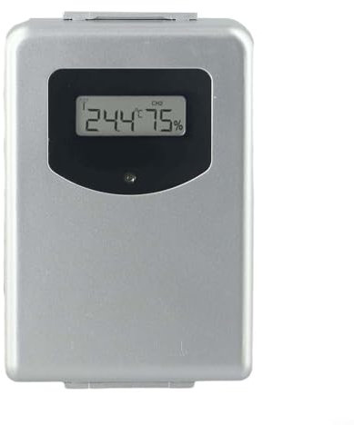 433MHz Wireless Weather Station Digital Temperature And Humidity Sensor, Indoor And Outdoor Temperature Monitor
