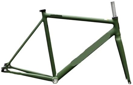 Generisch 700C Fixie-Bike-Rahmen Tsunami Singlespeed aus Aluminiumlegierung mit Gabel for festes Gangsystem(52cm(165cm-177cm))