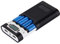 Power Bank DIY - Caja de batería de anidación para bricolaje, kit de 4 x 18650, soporte de cargador de batería USB, caja de banco de energía para smartphone (negro)