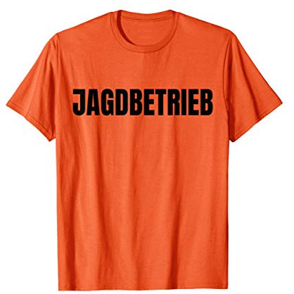 Drückjagd Bekleidung Jagdbekleidung Jäger Warnweste Jagd T-Shirt