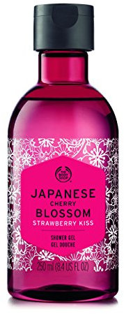 The Body Shop Japanese Cherry Blossom Strawberry Kiss Shower Gel 250ml